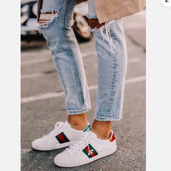 Gucci Ace Embroidered sneakers, 36/ 7-7.5 - Picture 1 of 11
